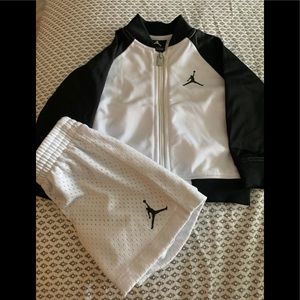BUY 1 GET 1 FREE**2pc Jordan jacket and shorts set